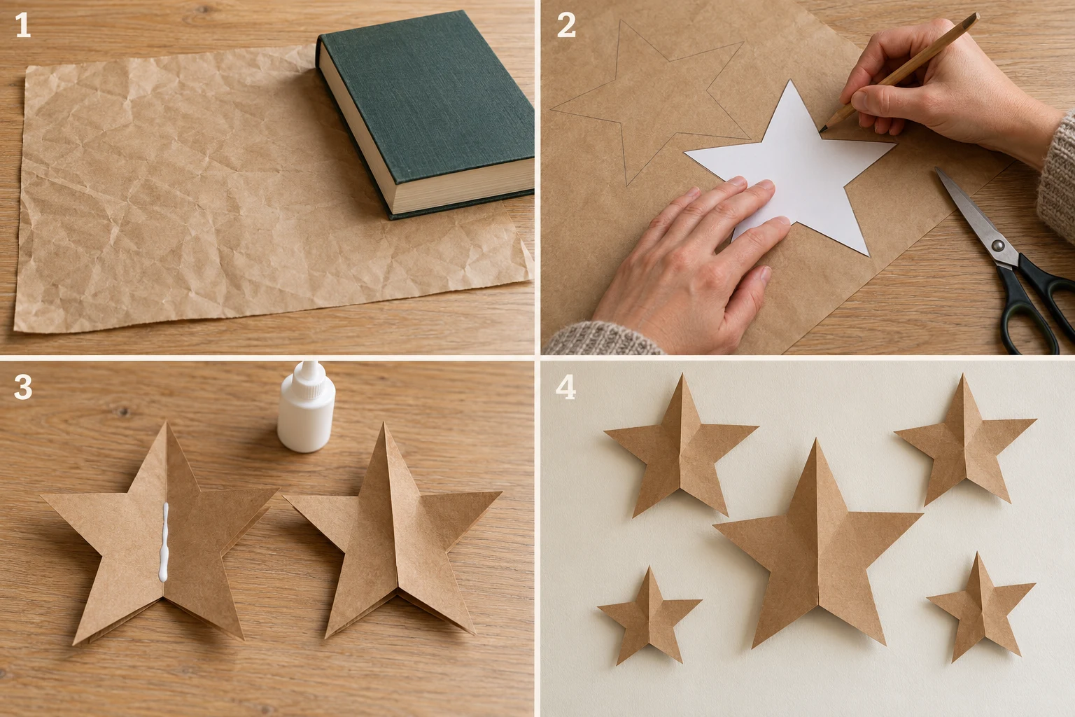Prepare clean paper: visual illustration for this stage