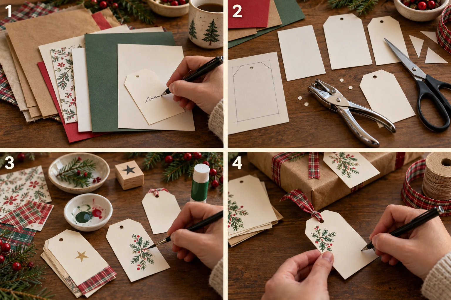 Choose paper with enough body: visual illustration for this stage