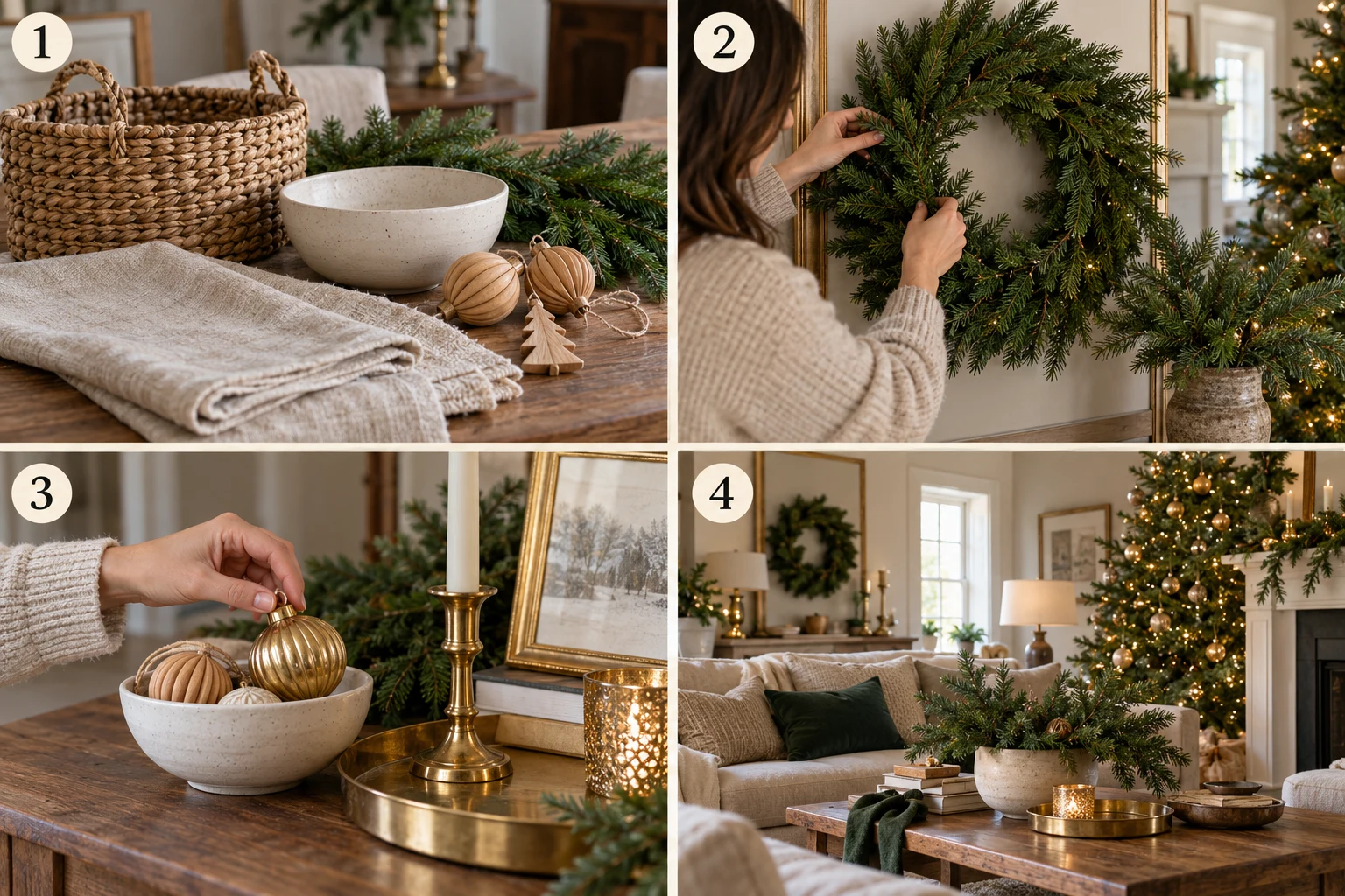 Gather a range of textures: visual illustration for this stage