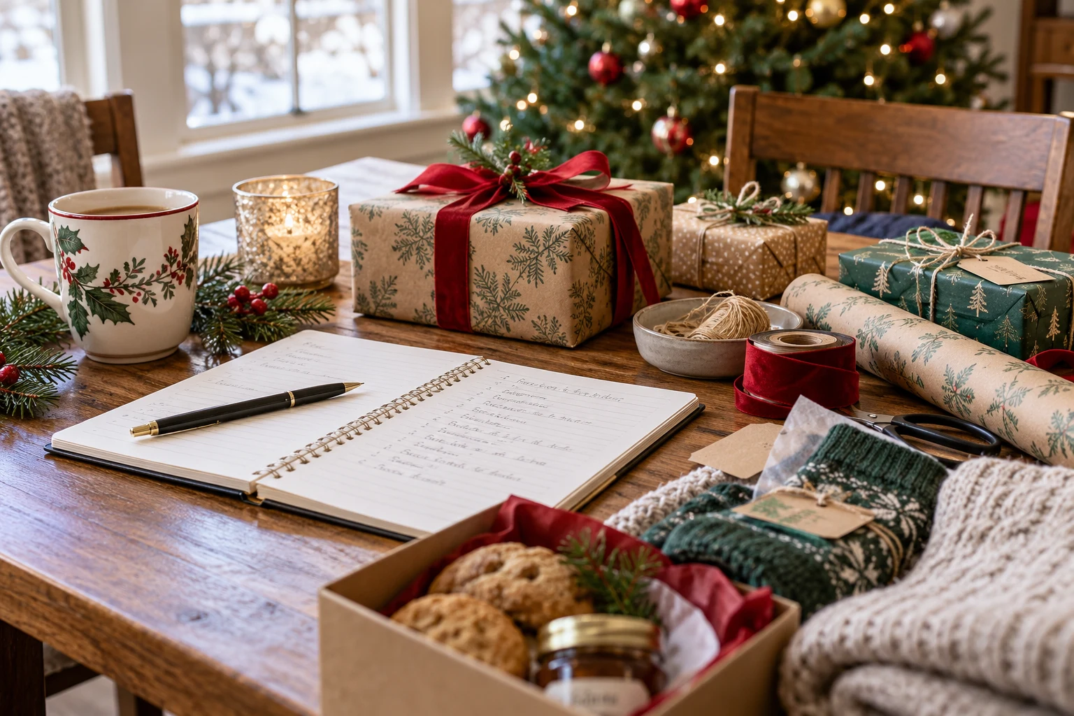 Thoughtful Christmas Gift Ideas — editorial illustration